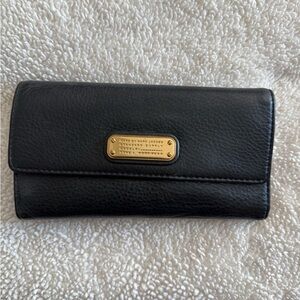 Marc Jacobs Black Leather Wallet